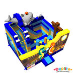 Dmuchany plac zabaw Podwodny świat